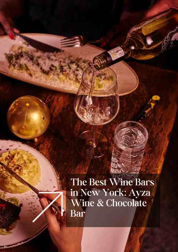 Discover Ayza Wine & Chocolate Bar, one of the best wine bars in New York, offering a cozy and romantic setting in the heart of Manhattan. Indulge in exquisite wine and gourmet chocolate pairings for a memorable dining experience, perfect for both locals and visitors seeking a special night out.