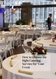 Elegant event setup showcasing the impact of choosing the right catering service.