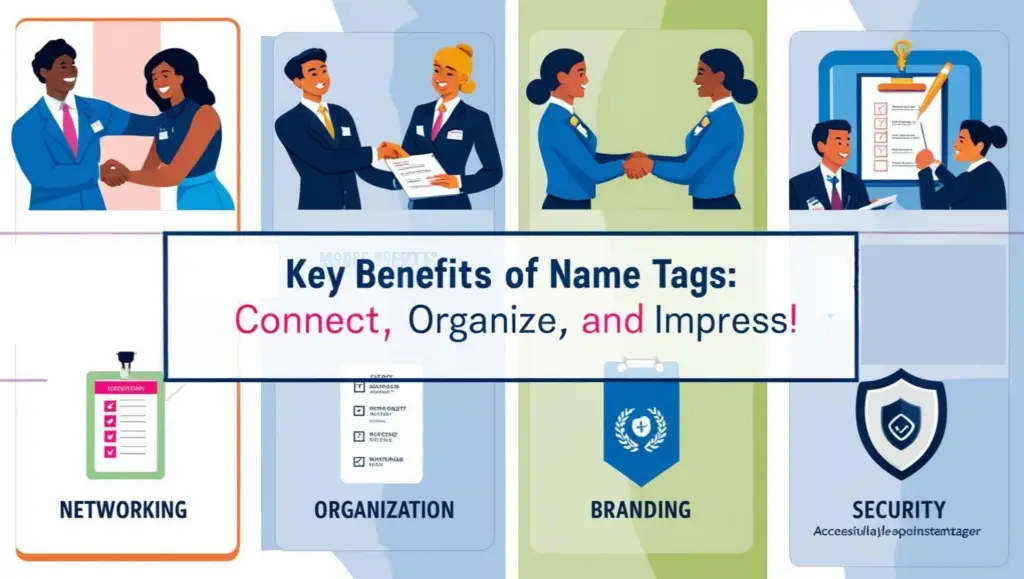 Discover the importance of name tags for events! Learn design tips, benefits, and best practices for networking, organization, and branding.