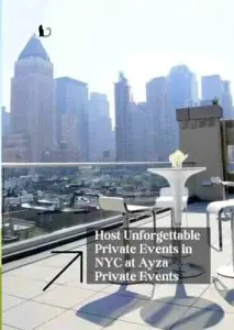 Ideal Event Venue in Midtown Manhattan | Ayza Private Party Events 3 Host Unforgettable Private Events in NYC at Ayza Private Events