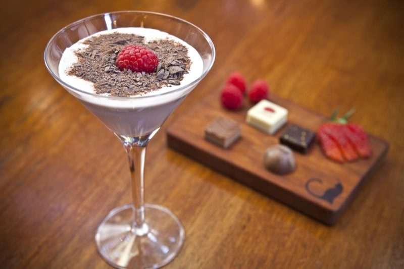 Raspberry Chocolate Martini